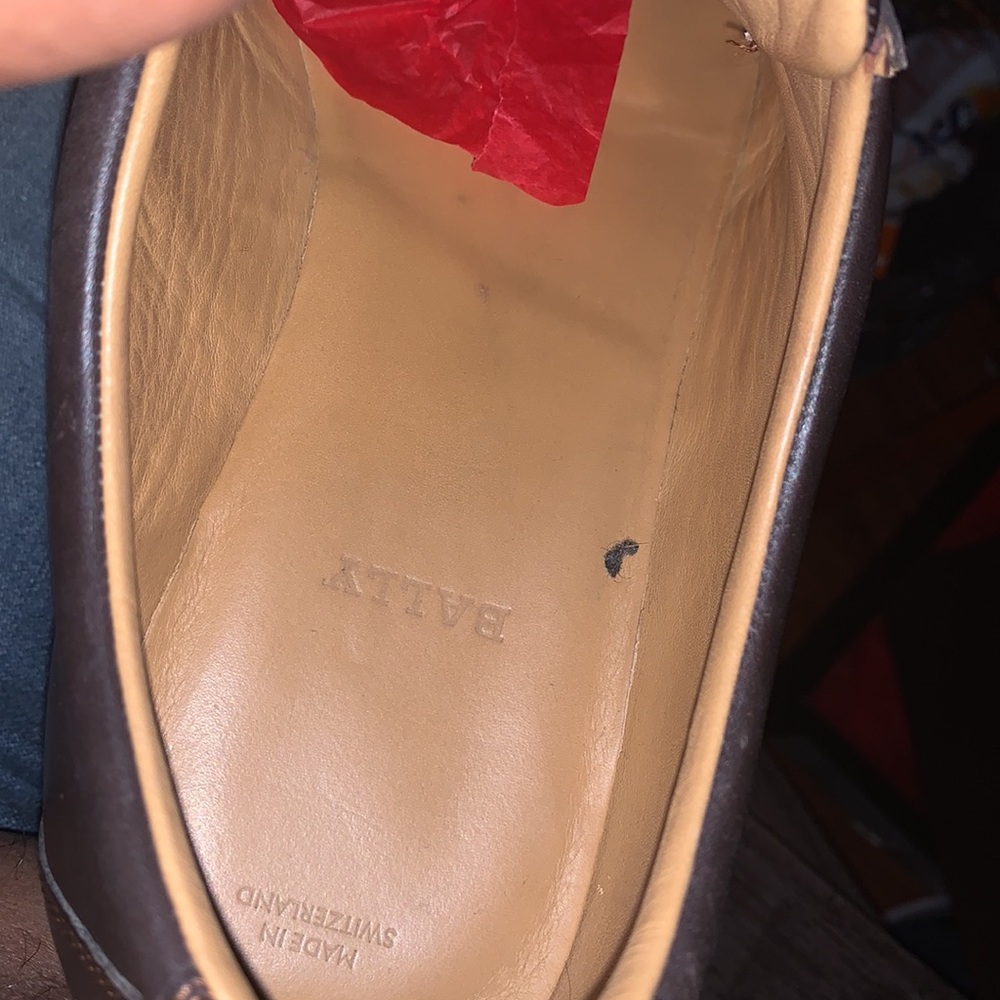 Pre-owned pair of Bally shoes size 11.5 - Picture 7 of 7